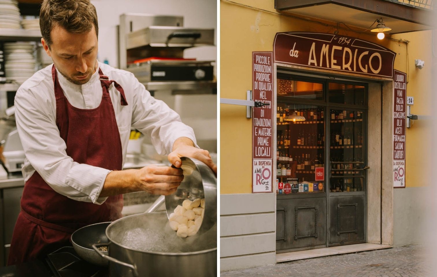 copertina trattoria amerigo