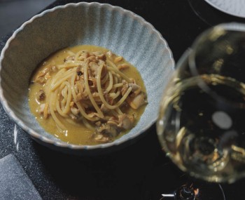 Spaghetto vongole alla brace Food Writers ph Jacopo Salvi