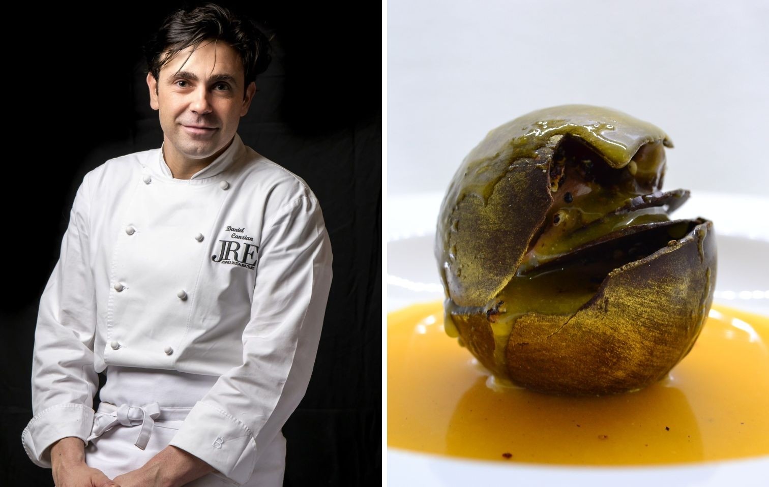 copertina sfera di cioccolato