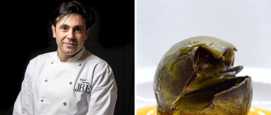 copertina sfera di cioccolato