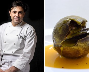 copertina sfera di cioccolato