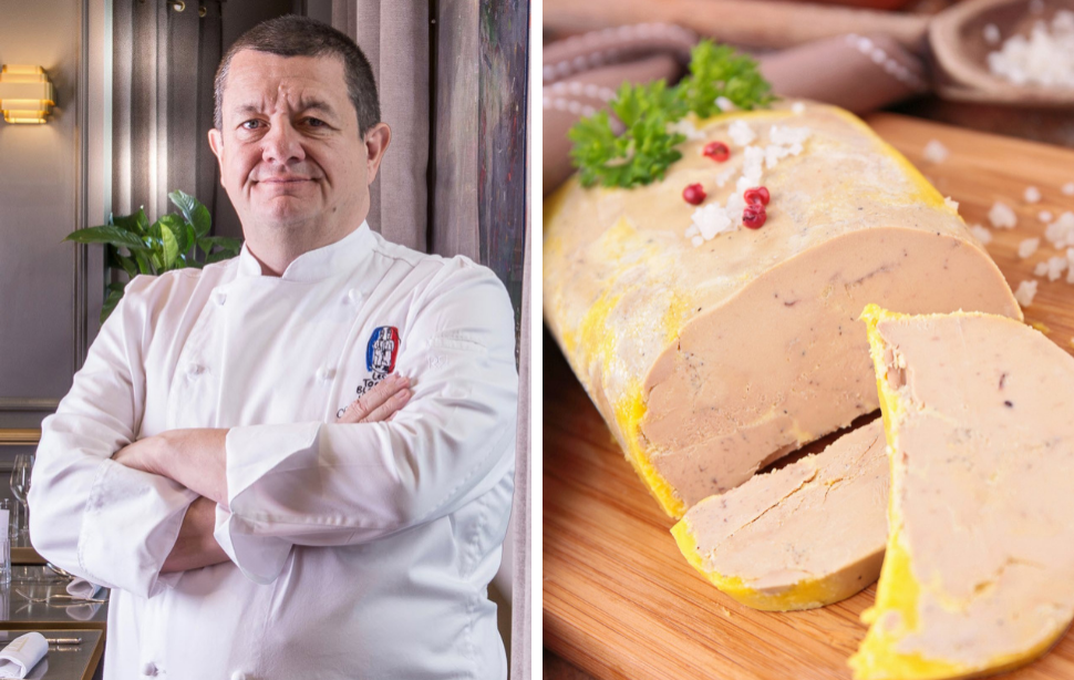 Copertina foie gras vietato a Lione
