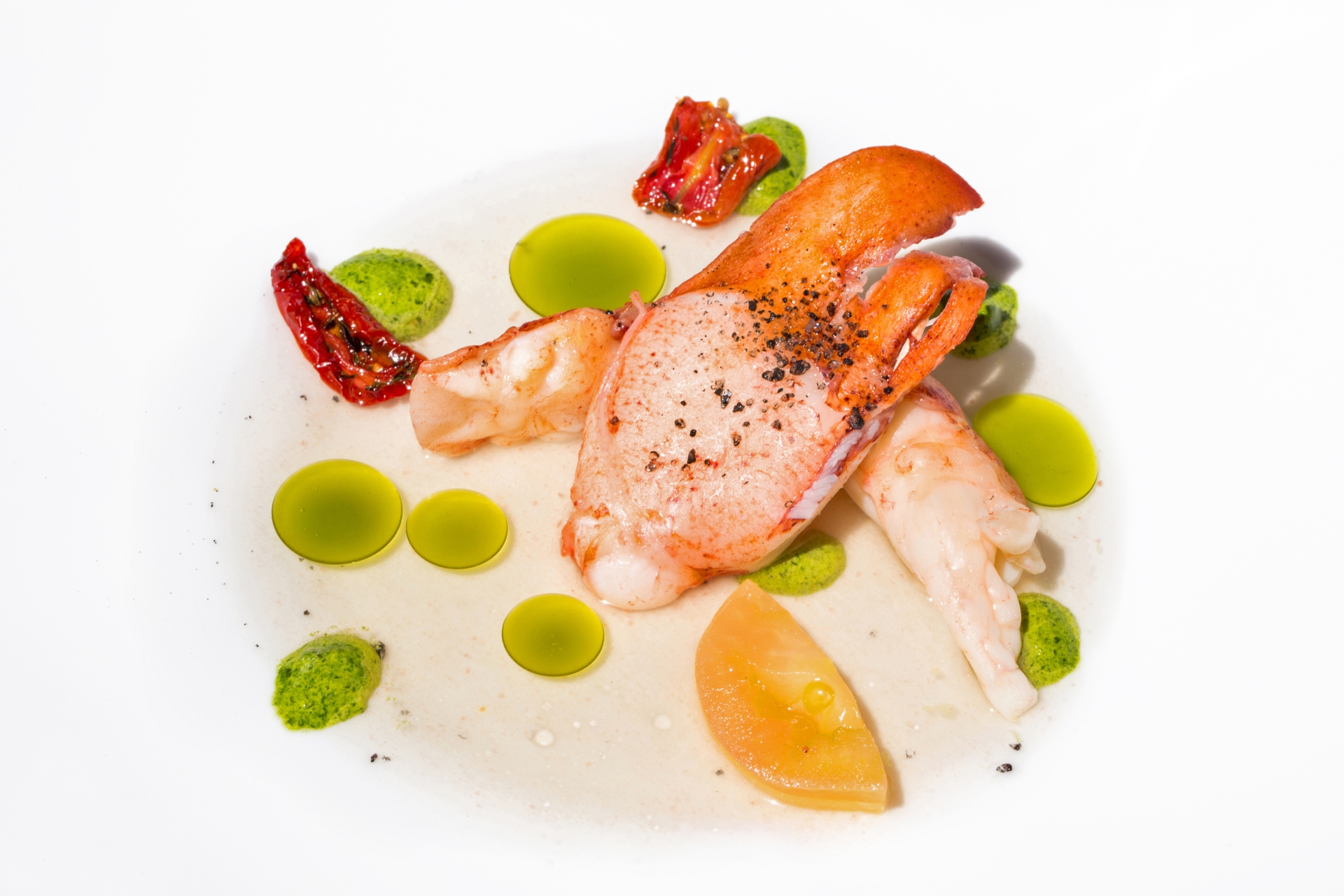 Lobster, Tomato, and Basil | Dario Picchiotti | Chef Recipes | Reporter Gourmet S.r.l.