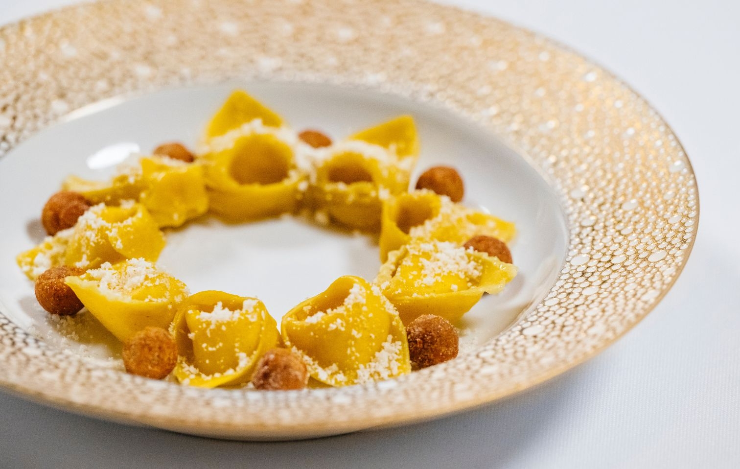 Giancarlo Perbellini's Take on Tortellini: The "Reverse" Recipe where Meat Serves as the Topping | C