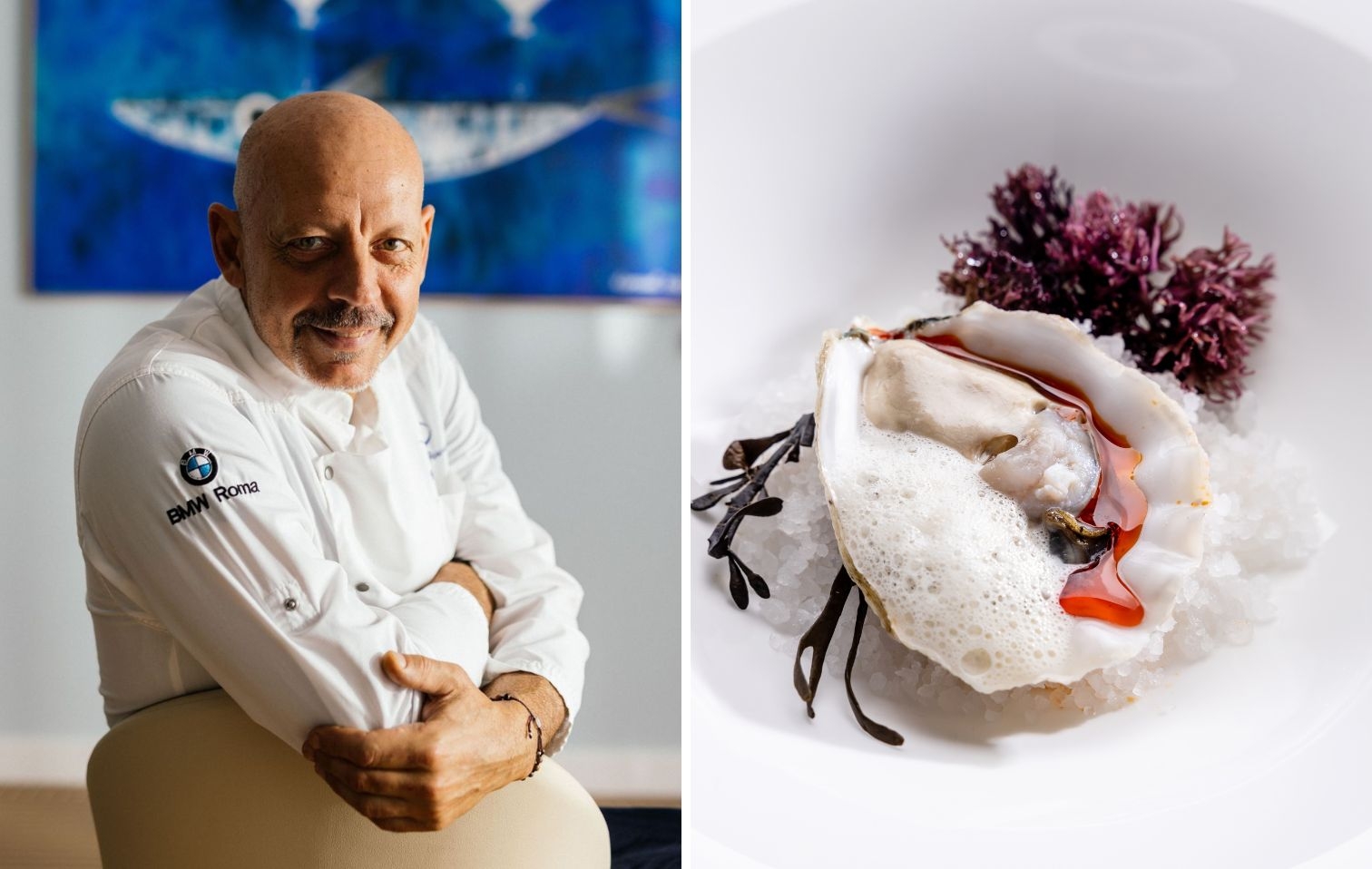 Stuffed oysters according to Gianfranco Pascucci | Chef Recipes | Reporter Gourmet S.r.l.