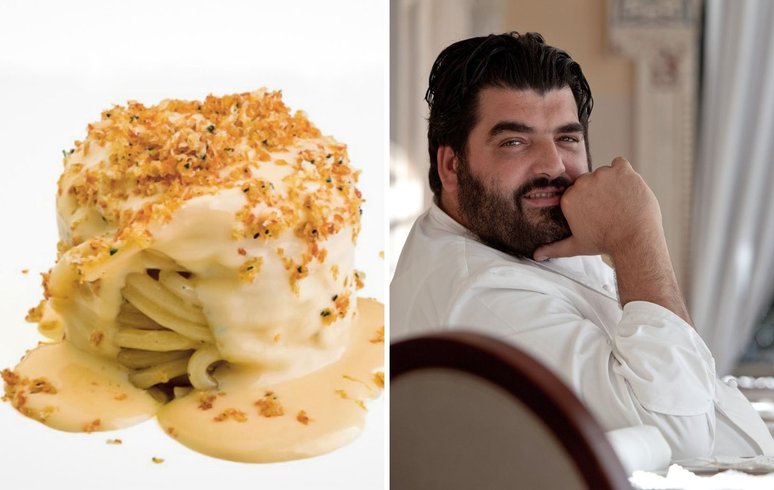 How to make Antonino Cannavacciuolo's “3 Michelin Star spaghetti aglio e olio” | Chef Recipes | Repo