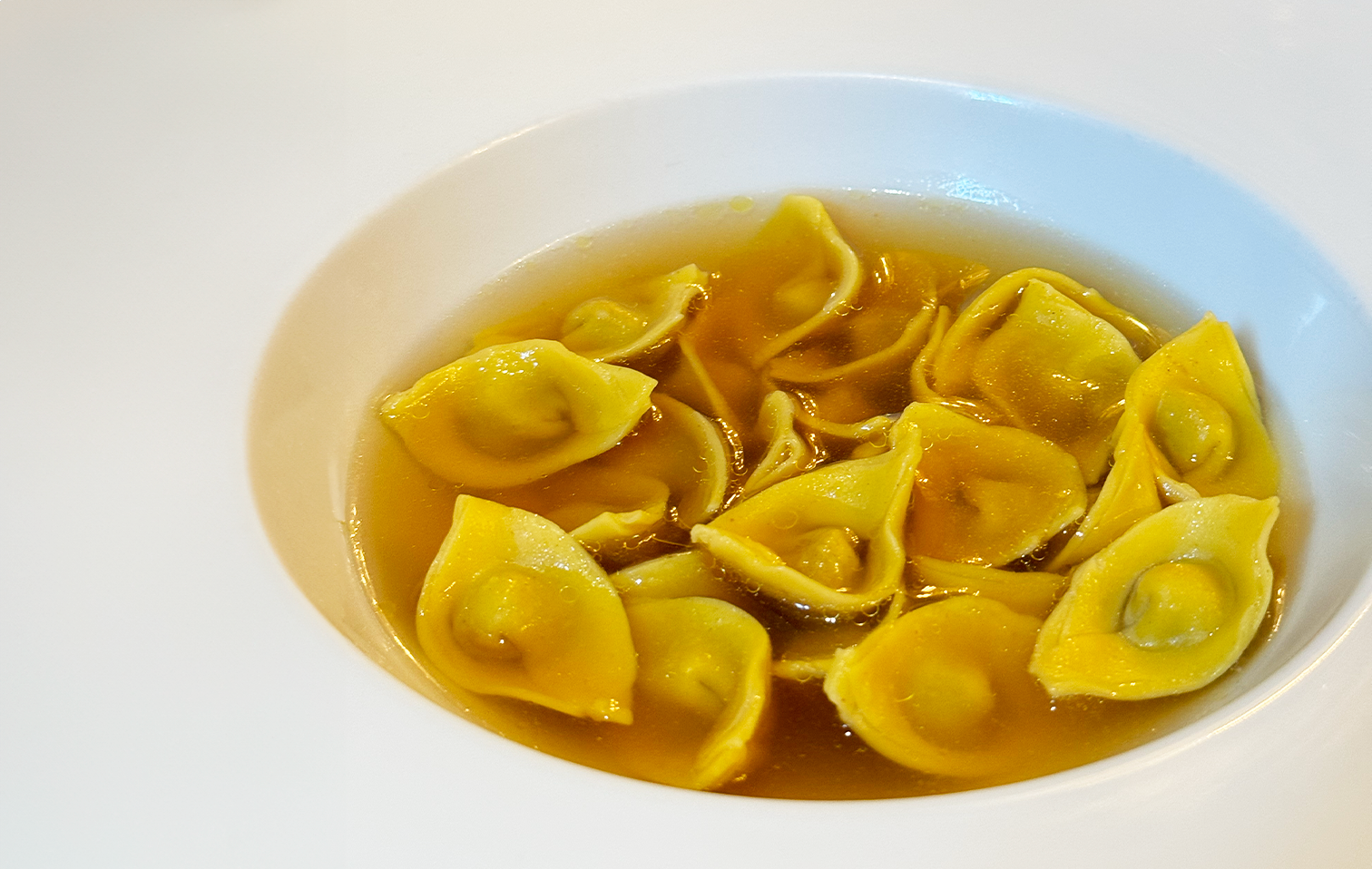 Cappelletti doppio brodo di cappone