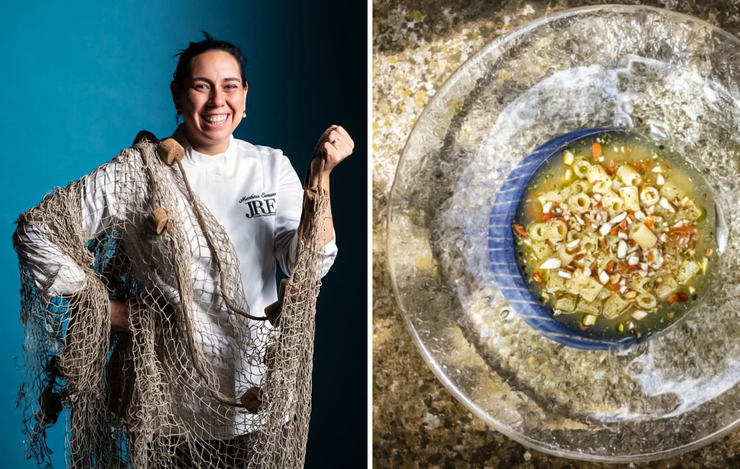 When “pasta in a broth” is gourmet: tubetti with fish by Martina Caruso | Chef Recipes | Reporter Go