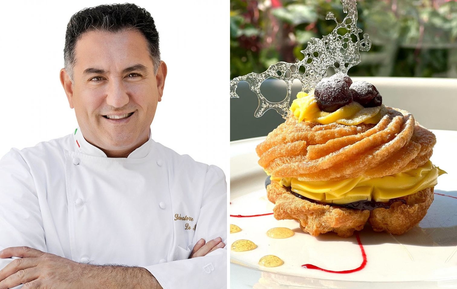 How to make the perfect Zeppole di San Giuseppe according to Sal De Riso | Chef Recipes | Reporter G