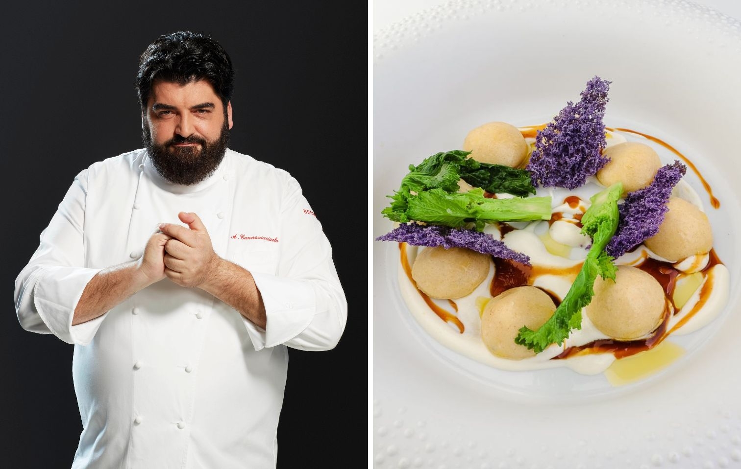 Antonino Cannavacciuolo's 3-Michelin-starred provolone ravioli: the mouthwatering author's | Chef Re