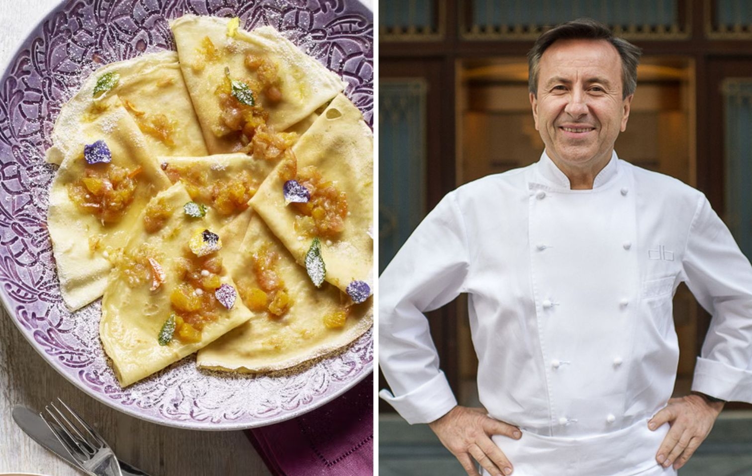 How to make the world's most starred “3-citrus” crepes by Daniel Boulud | Chef Recipes | Reporter Go