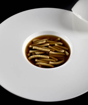 Passatelli affumicati in brodo di verza tostata Gorini