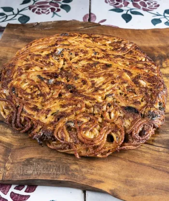 Frittata di Vermicelli con Alici in Tortiera scaled ph lido vannucchi 1