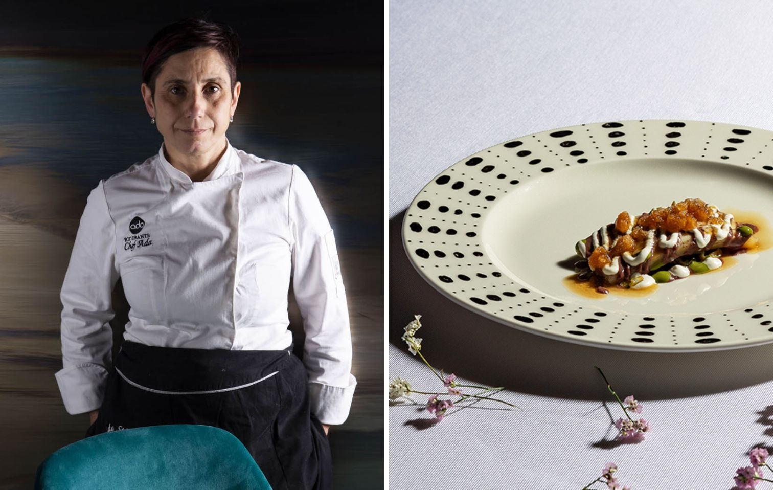 In Perugia, Ada Gourmet's eggplant in four textures is all the rage | Chef Recipes | Reporter Gourme