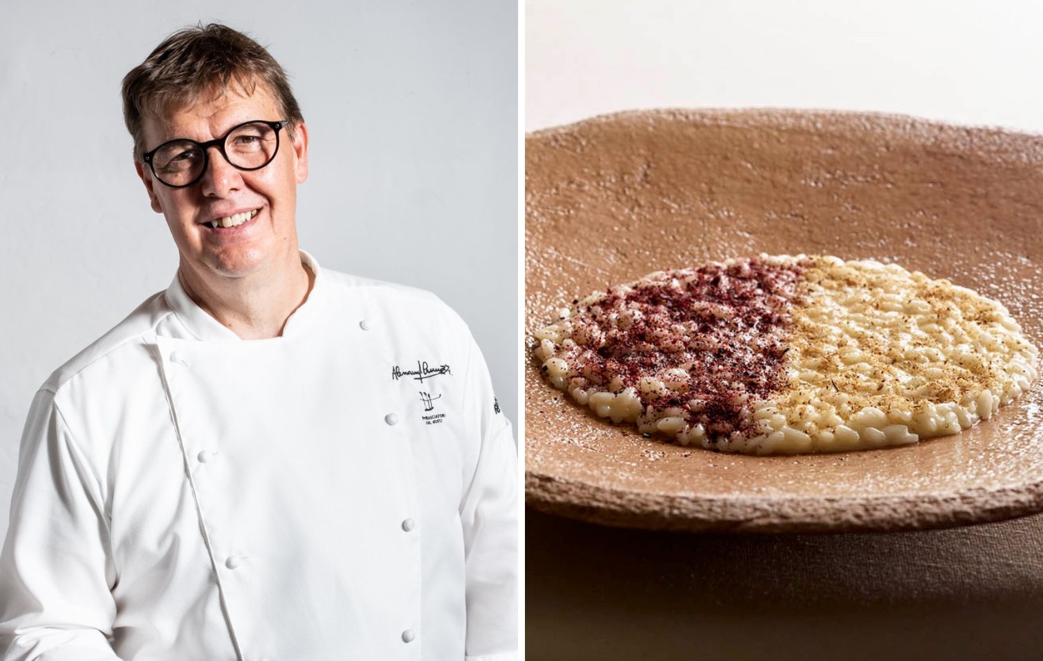 Michelin-starred “gin risotto”: Alessandro Gilmozzi reveals his recipe using Gilbach Gin | Chef Reci