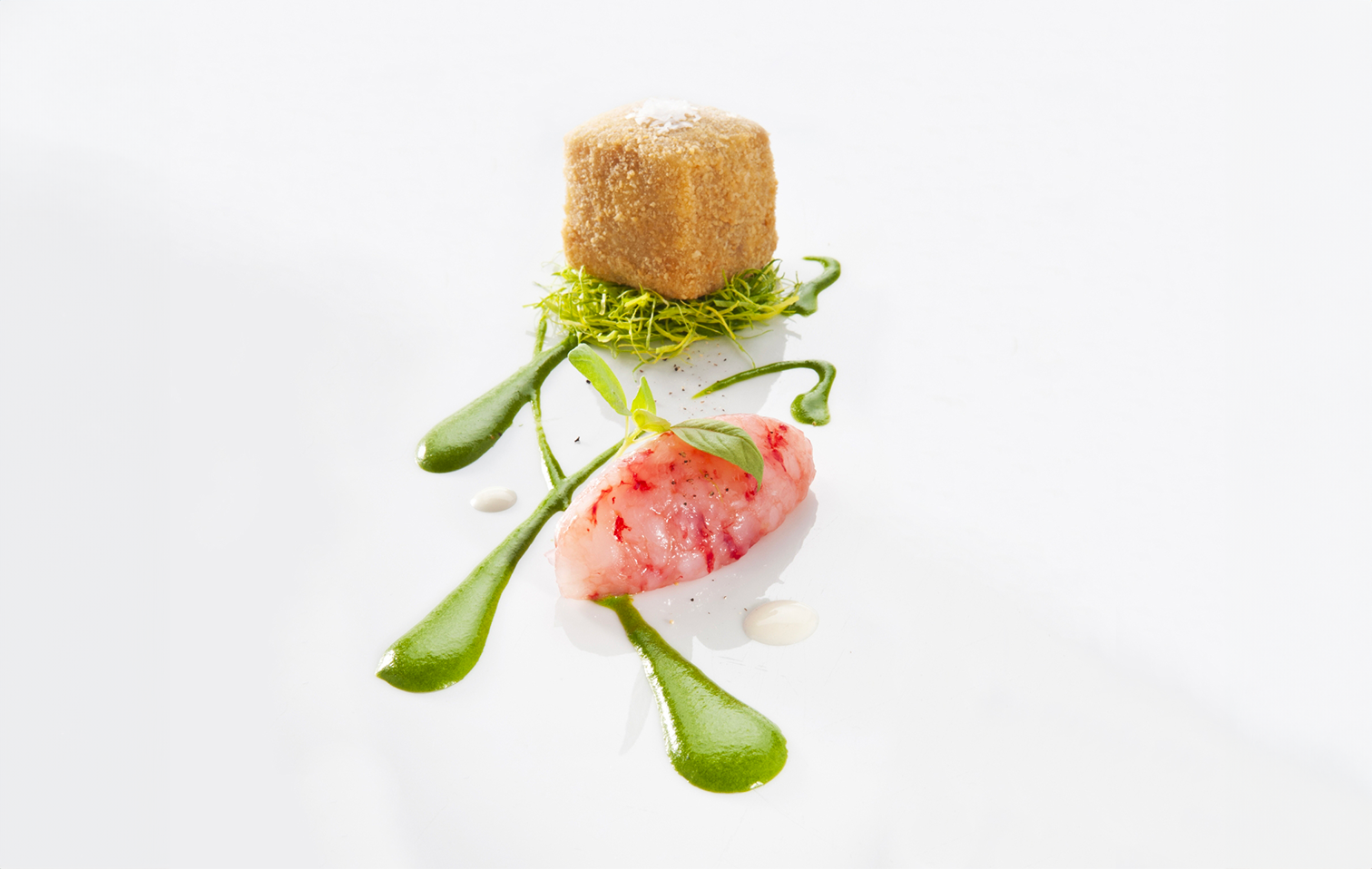 Veal Head Milanese Style, Celery Mayonnaise, and Prawn Tartare | Antonino Cannavacciuolo | Chef Reci