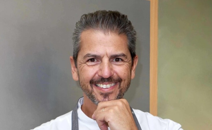 Lo chef Andrea Berton