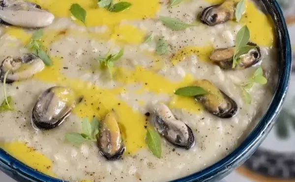 peppe guida risotto cozze cipollotti e arancia amara ph lido vannucchi 2
