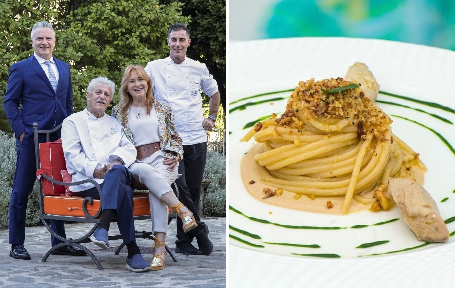 don alfonso spaghetti aglio e olio con sgombro in carpione 3