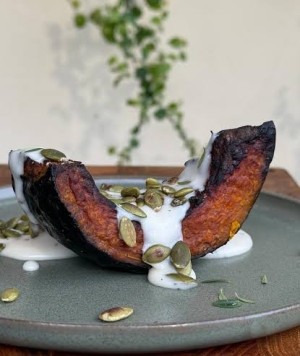 zucca arrosto cacio e pepe ratana