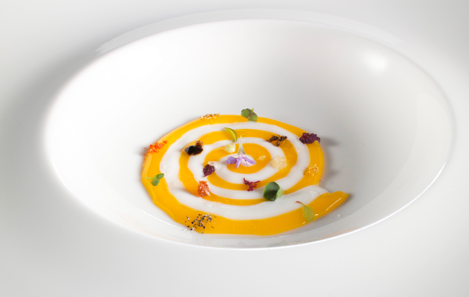 Egg Yolk Spiral | Terry Giacomello | Chef Recipes | Reporter Gourmet S.r.l.