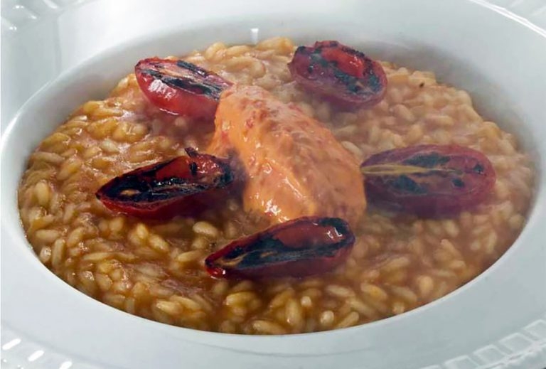 All-Tomato Risotto | Igles Corelli | Chef Recipes | Reporter Gourmet S.r.l.
