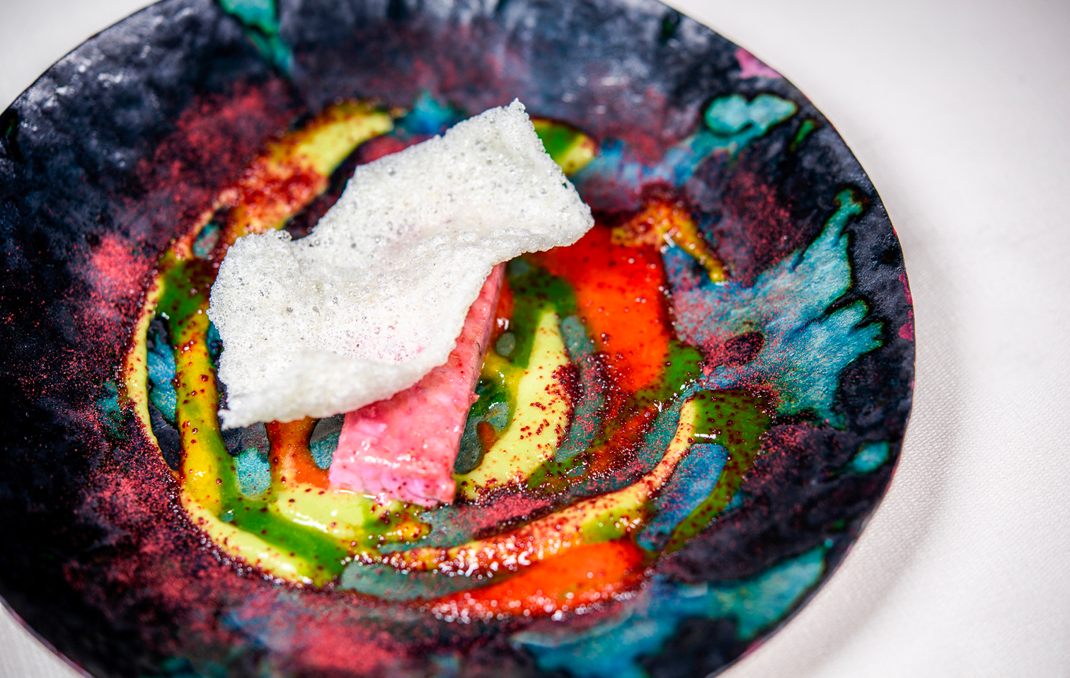 The Psychedelic Eel | Stefano Cerveni | Chef Recipes | Reporter Gourmet S.r.l.