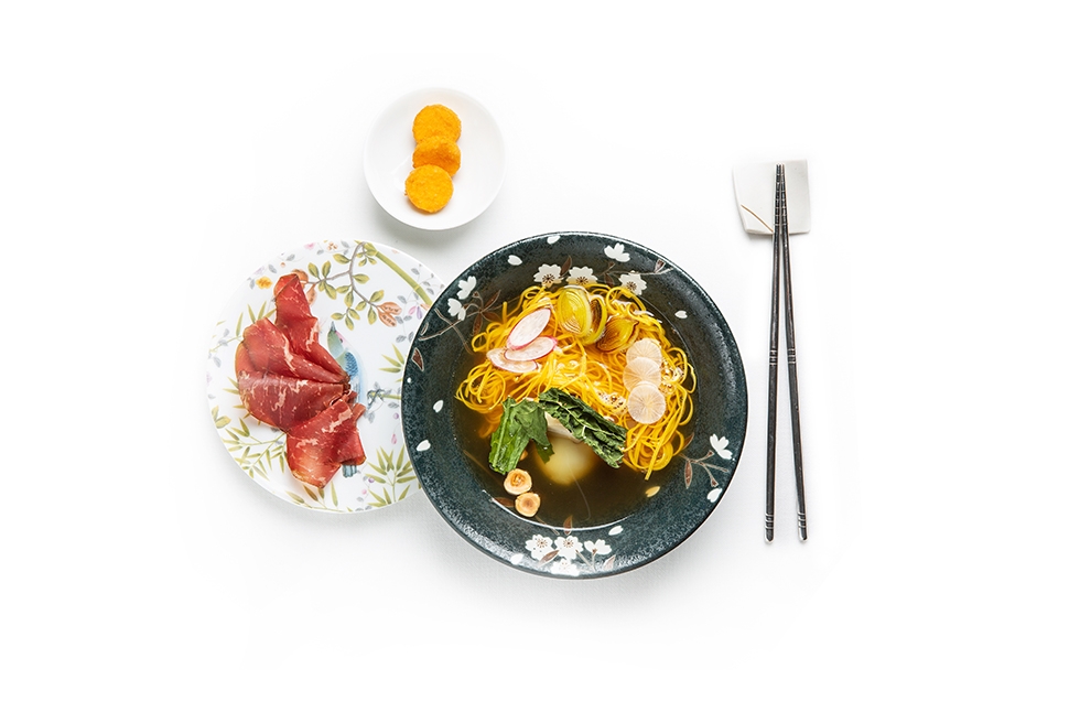 Piedmontese Ramen | Matteo Baronetto | Chef Recipes | Reporter Gourmet S.r.l.