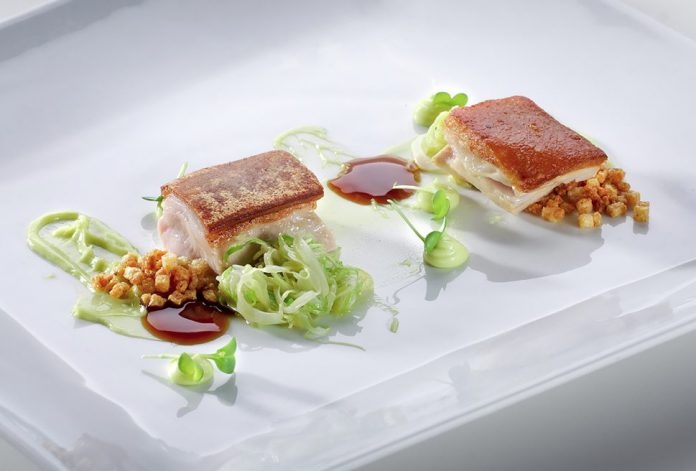 Crispy Suckling Pig, Sauerkraut, Mayonnaise and Juniper Potatoes | Norbert Niederkofler | Chef Recip