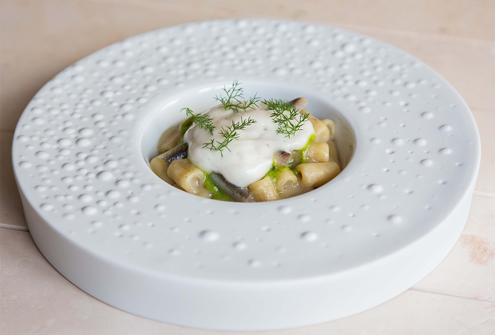 Pasta and Anchovies | Antonio Biafora | Chef Recipes | Reporter Gourmet S.r.l.