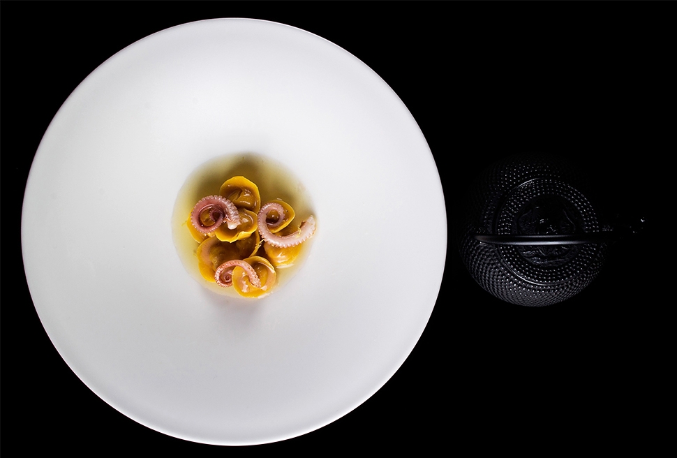 Tortelli di moscardini alla Luciana | Cristoforo Trapani | Chef Recipes | Reporter Gourmet S.r.l.