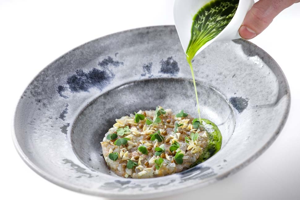 Vendace tartare | Norbert Niederkofler | Chef Recipes | Reporter Gourmet S.r.l.