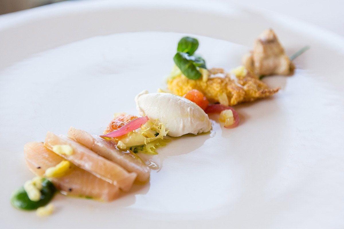 Freshwater fish salad with crunchy pepper rice | Isa Mazzocchi | Chef Recipes | Reporter Gourmet S.r