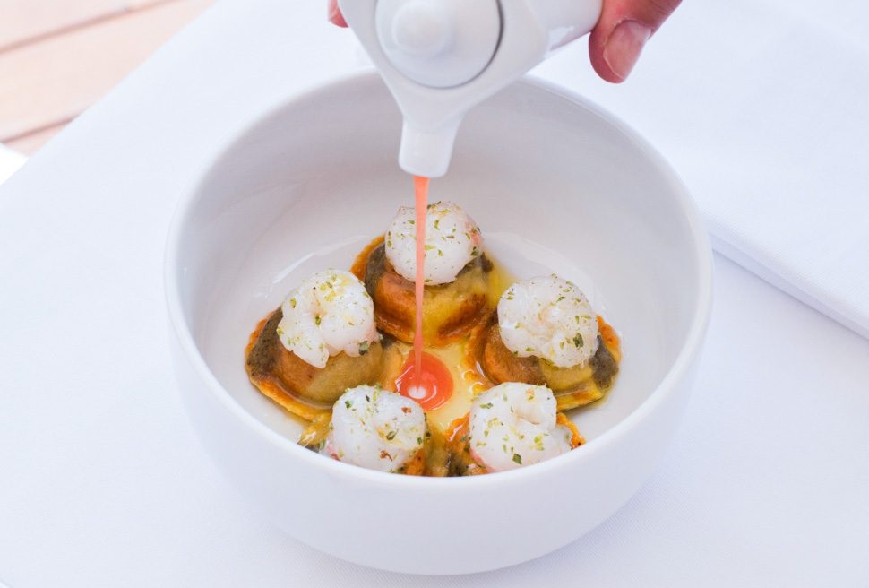 Bottoni stuffed with eggplant alla Parmigiana | Enrico Marmo | Chef Recipes | Reporter Gourmet S.r.l