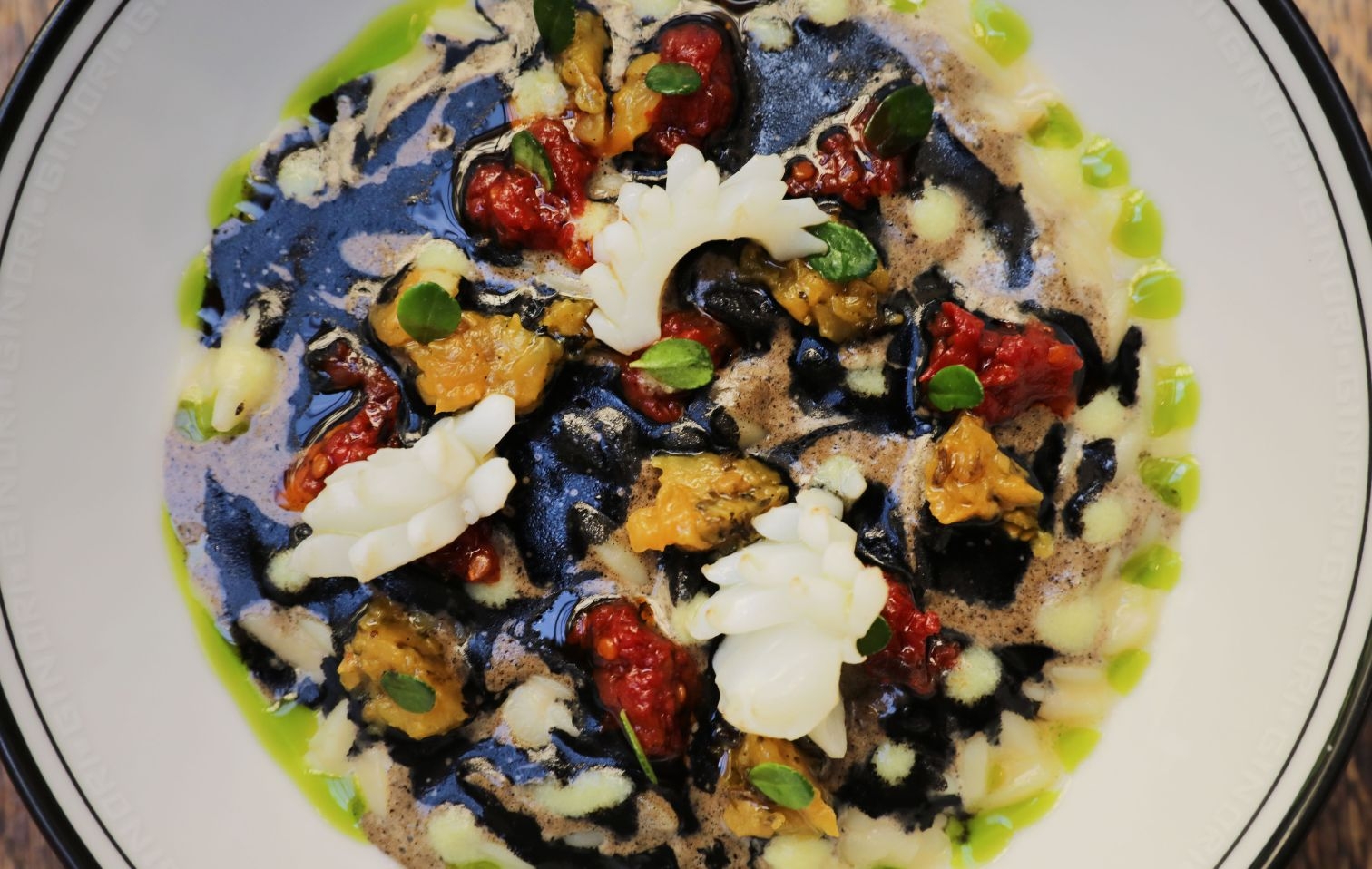 How to Cook Risoni? Simone Caponnetto's Recipe with Cuttlefish Liver. | Chef Recipes | Reporter Gour