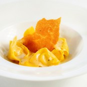 8 Amitrano Cappellacci cacio pepe e pere