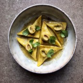 8 Barred ravioli di coda alla cacciatora olive verdi capperix