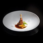 24 Alex Atala Guineafowl with Herb Ravioli