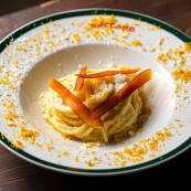 baccano Spaghetti Cavalieri burro parmigiano e bottarga