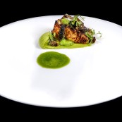 26 Valentino Cassanelli Pesce nero di fondale piselli lumachine e spugnole intero 5