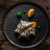 2 Henrique Sa Pessoa Cobblestreet salted cod onion puree egg yolk Alma Restaurante Lisboa 7
