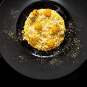 9 Francesco Apreda Risotto al Pomo dOro provolone e cardomomo nero Ristorante Imago dellHotel Hassler