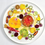 15Alain Passard foto Michael Graydon Nikole Herriott Carpaccio de legumes